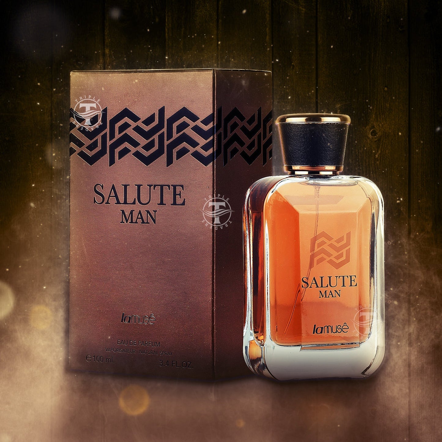 Salute Man Eau De Parfum By Lamuse 100ml 3.4 fl oz