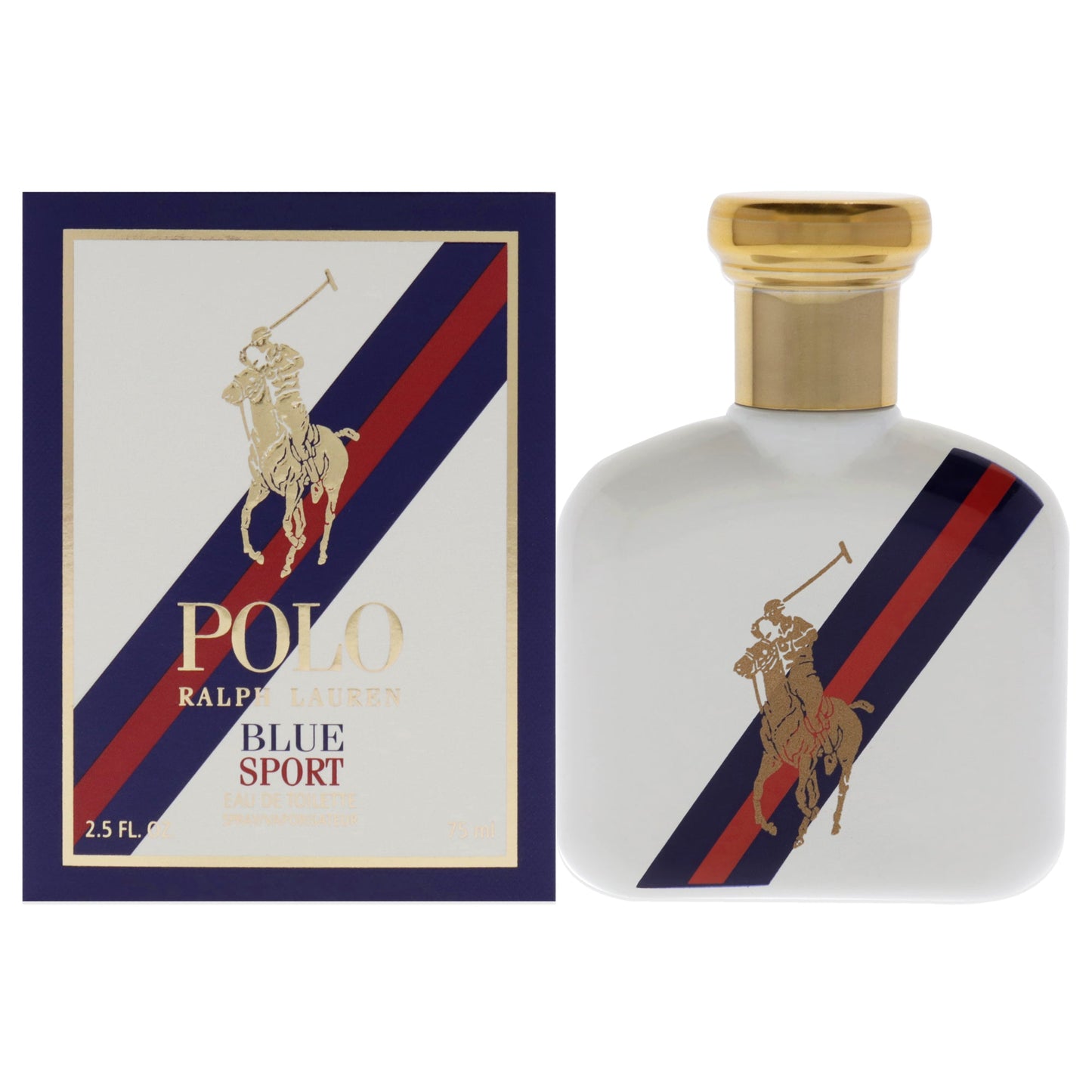Polo Blue Sport by Ralph Lauren for Men 2.5 oz EDT Spray