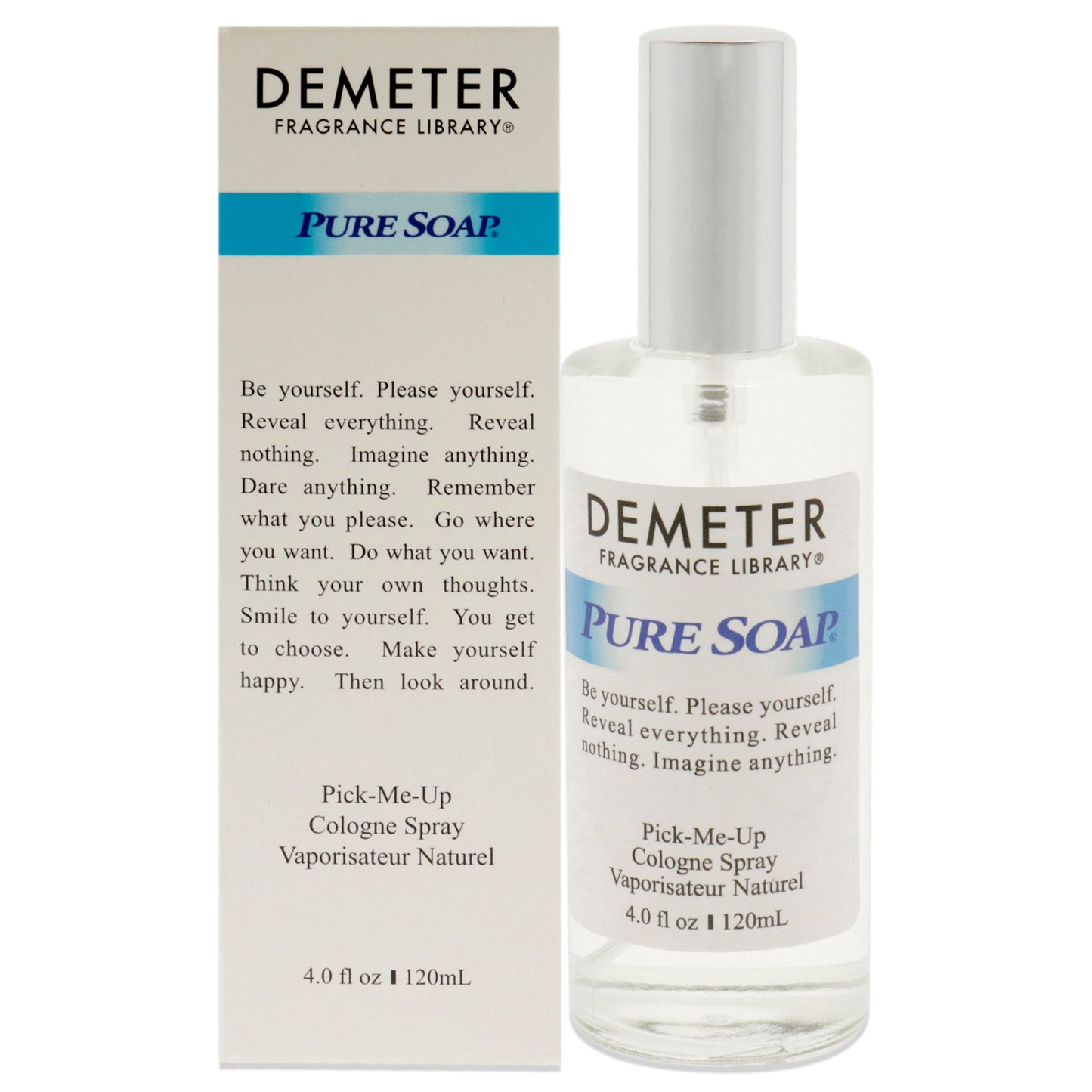 Pure Soap by Demeter for Women 4 oz Cologne Spray