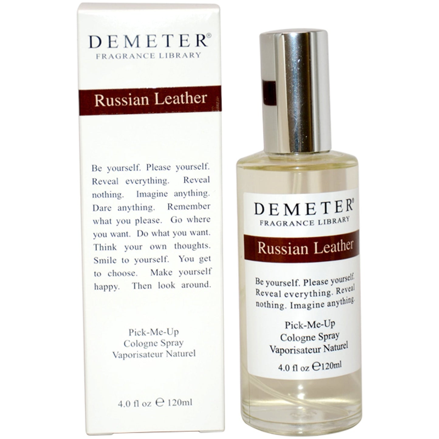 Russian Leather by Demeter for Women 4 oz Cologne Spray