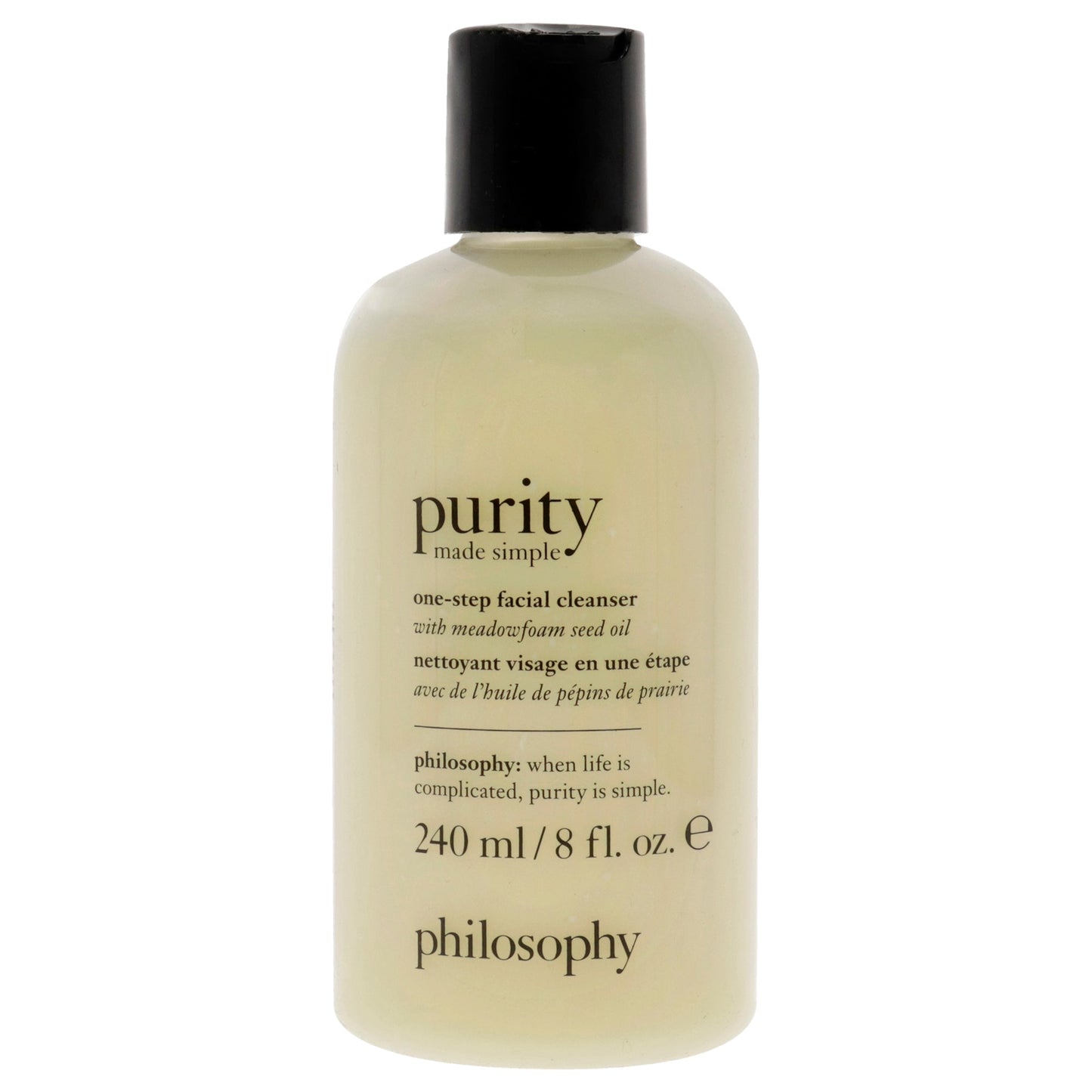 Purity Made Simple One Step Facial Cleanser by Philosophy for Unisex 8 oz Cleanser