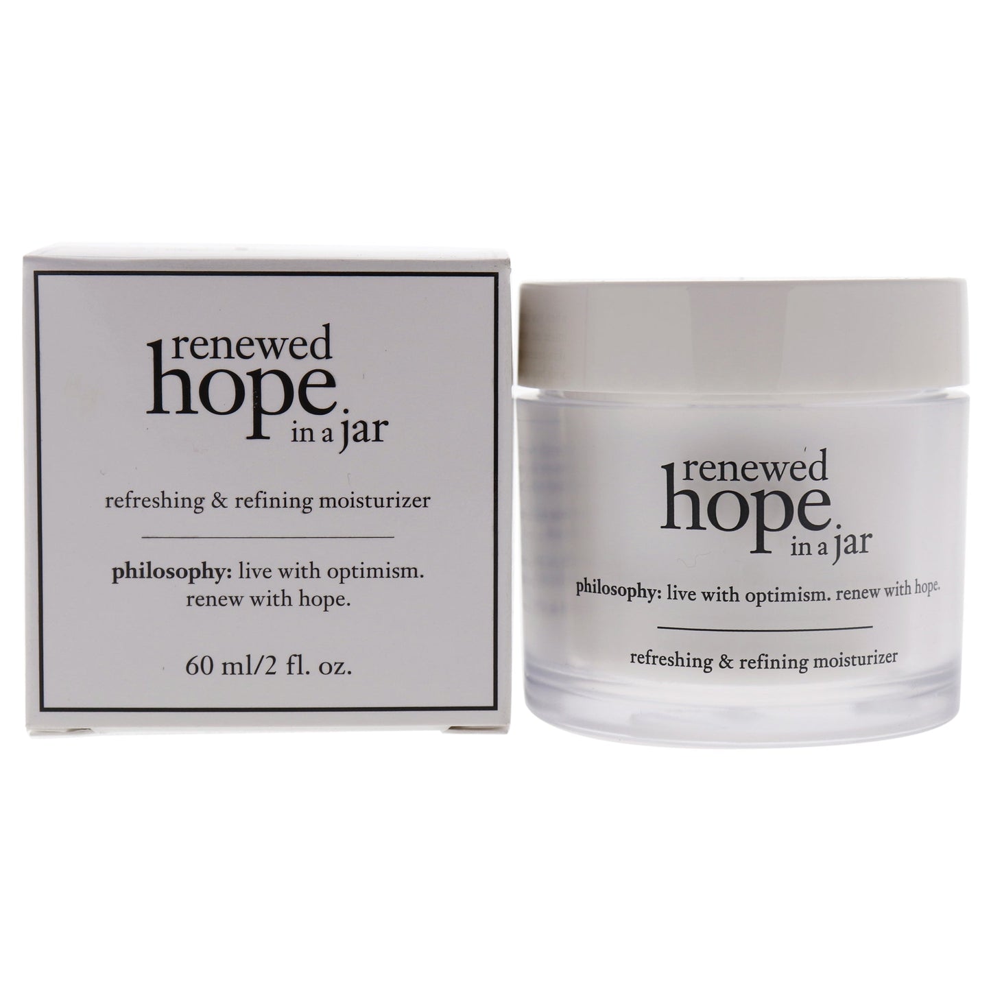Renewed Hope in a Jar by Philosophy for Unisex 2 oz Moisturizer