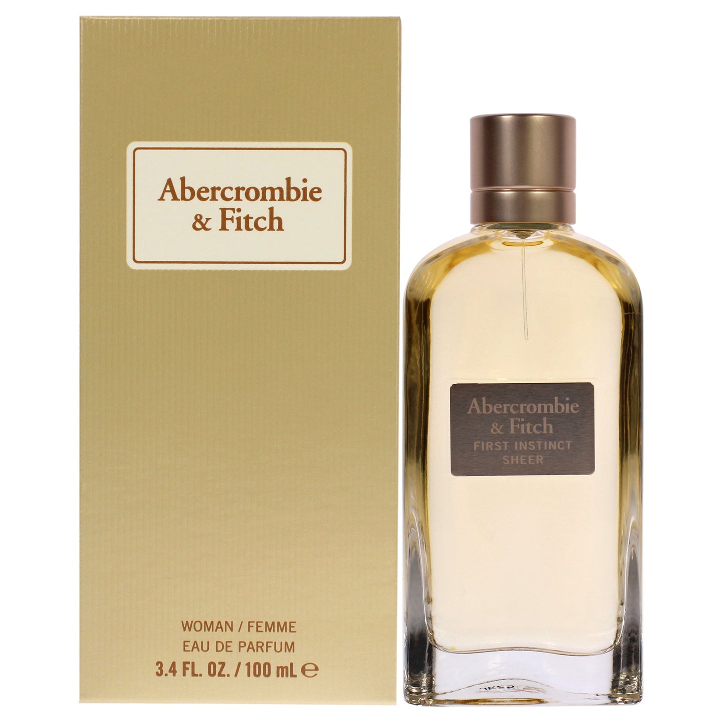 First Instinct Sheer by Abercrombie and Fitch for Women 3.4 oz EDP Spray