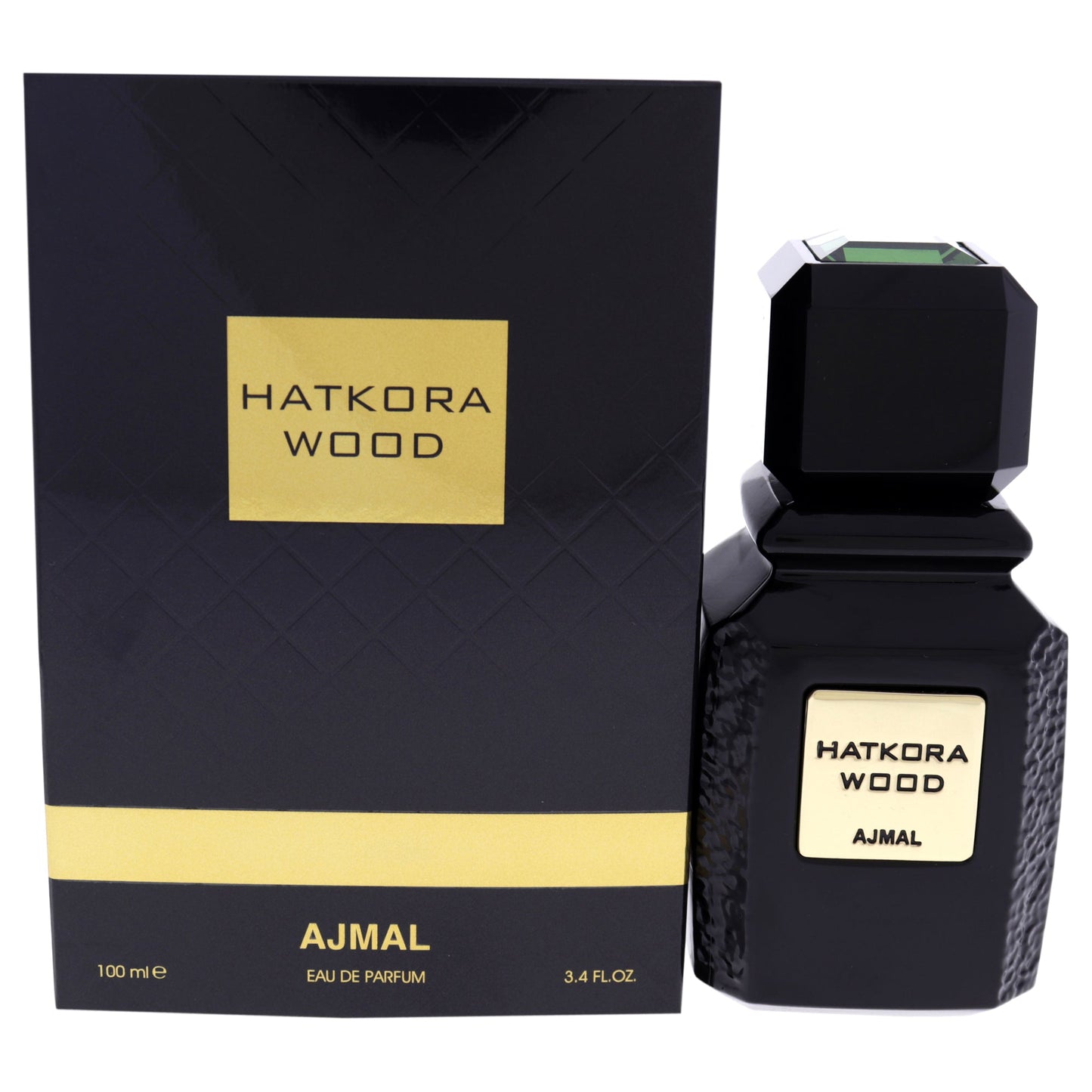 Hatkora Wood by Ajmal for Unisex - 3.4 oz EDP Spray