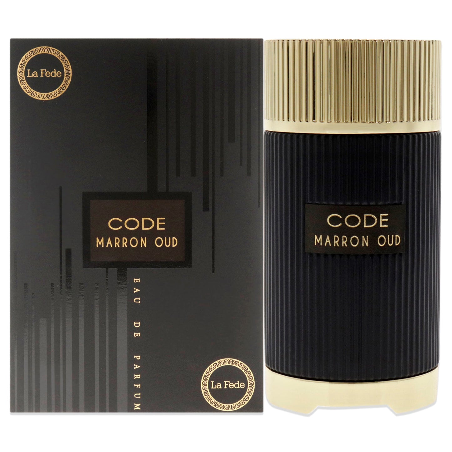 Code Marron Oud by Khadlaj for Unisex - 3.4 oz EDP Spray