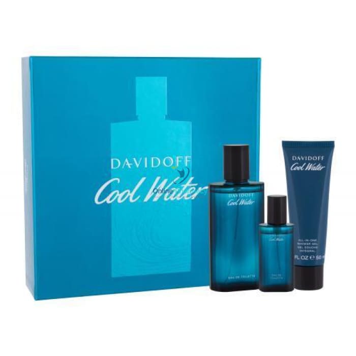 DavidOff Cool Water 3 Piece Set For Women 75ml