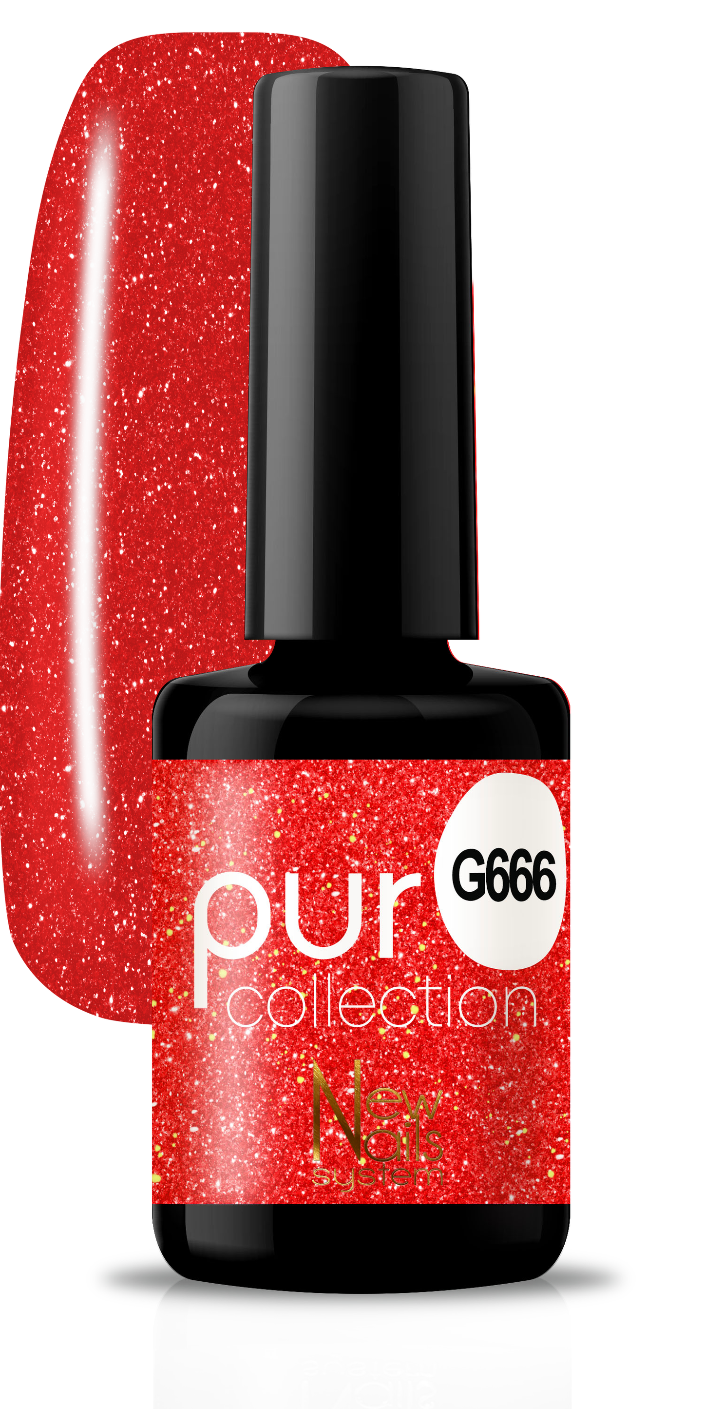 Puro collection G666 color gel polish 5ml