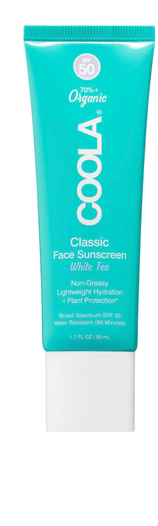 Classic Face Organic Sunscreen Lotion SPF 50-White Tea