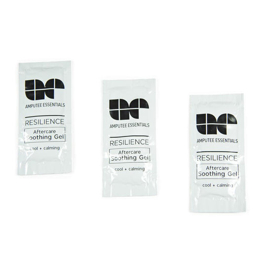 Prosthetic soothing gel to help relax after a long day of walking on your prosthetic leg.