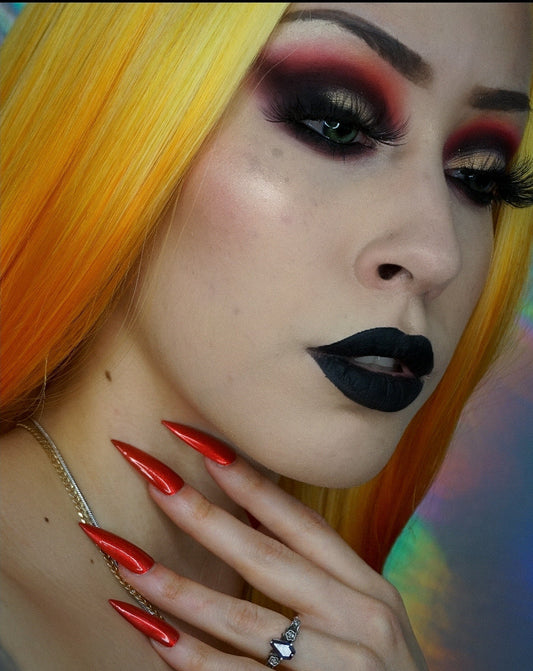 Scarlet Press on Nail set