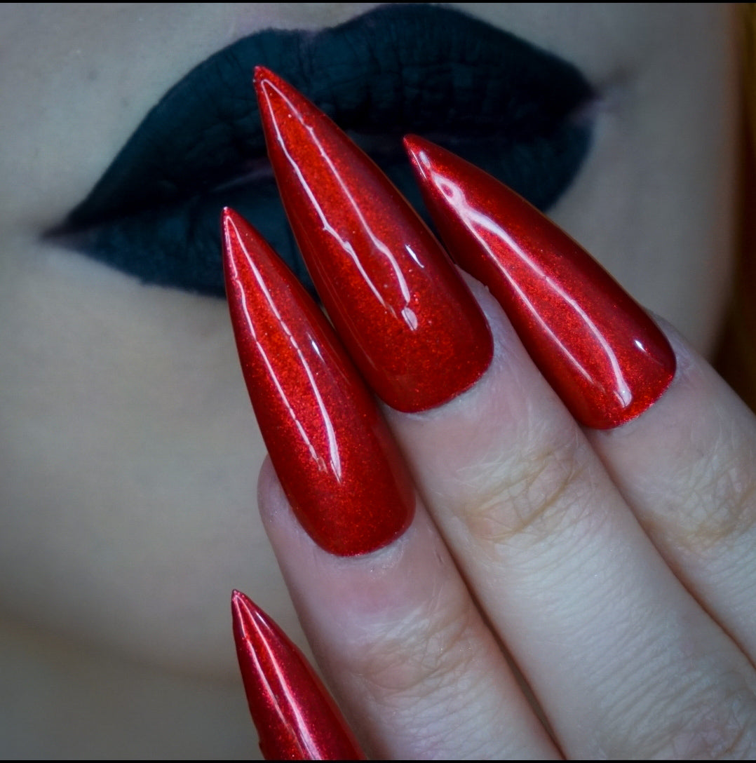 Scarlet Press on Nail set