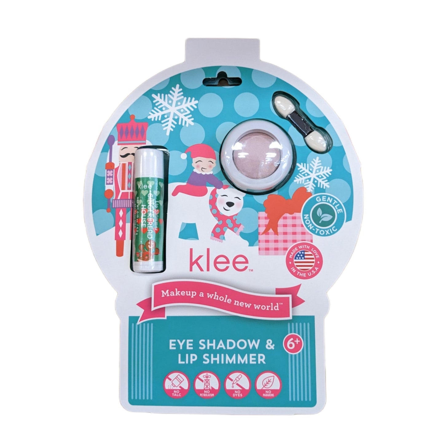 Klee Holiday Eye Shadow & Lip Shimmer Set | Jingle Shimmer
