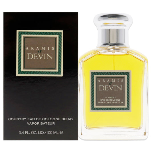 Aramis Devin by Aramis for Men 3.4 oz EDC Spray (Gentlemans Collection)