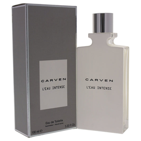 LEau Intense by Carven for Men 3.33 oz EDT Spray