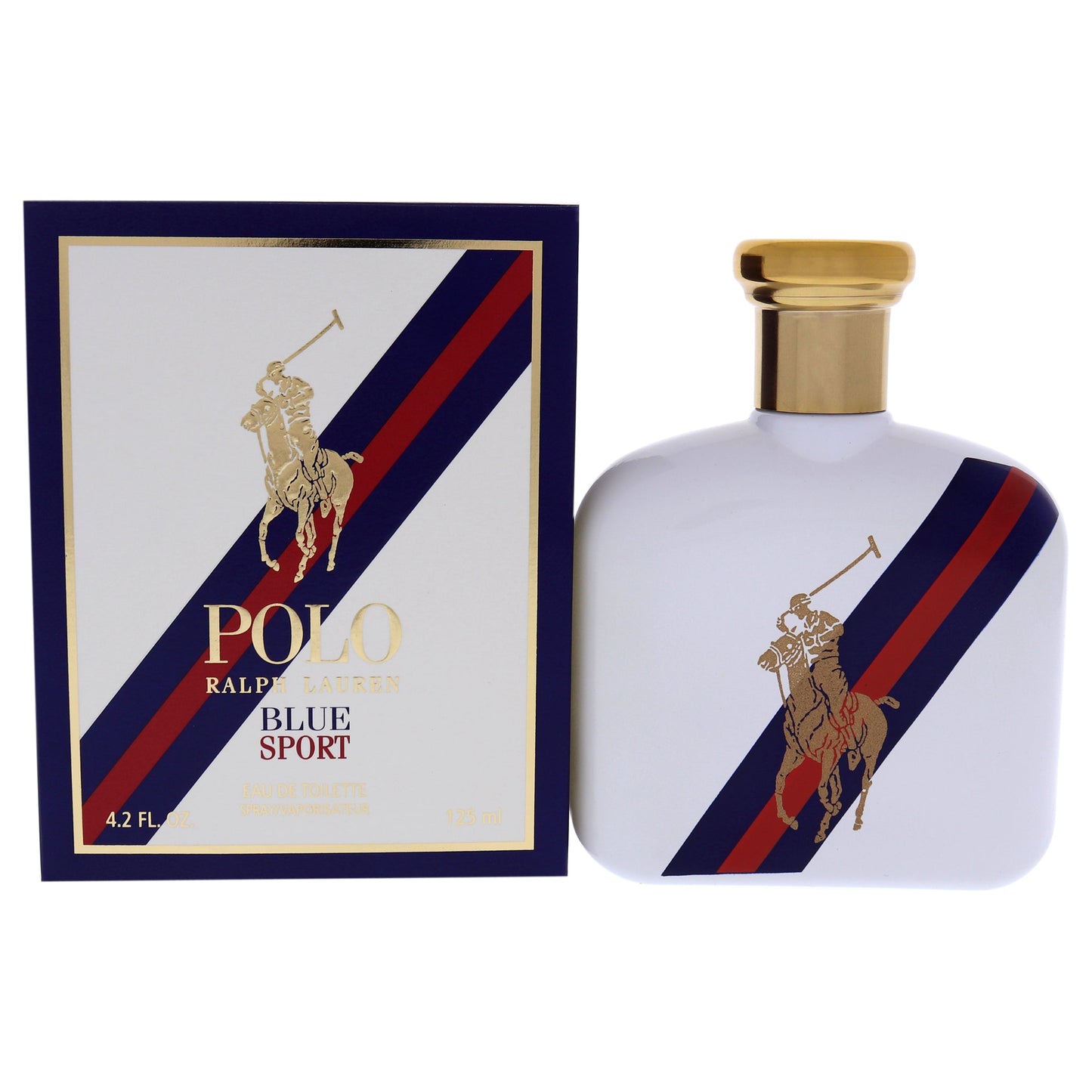 Polo Blue Sport by Ralph Lauren for Men 4.2 oz EDT Spray