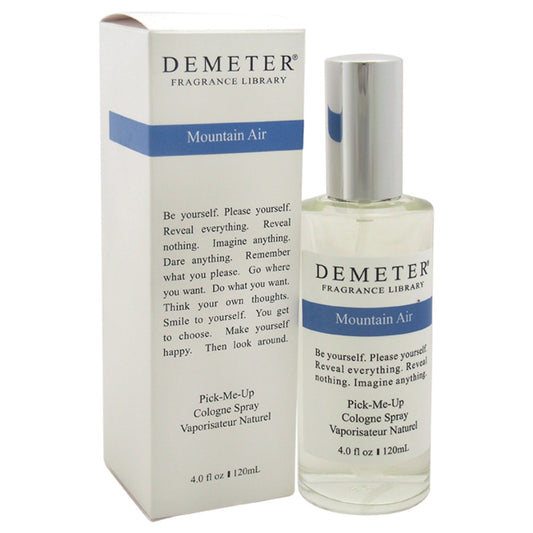 Mountain Air by Demeter for Unisex 4 oz Cologne Spray