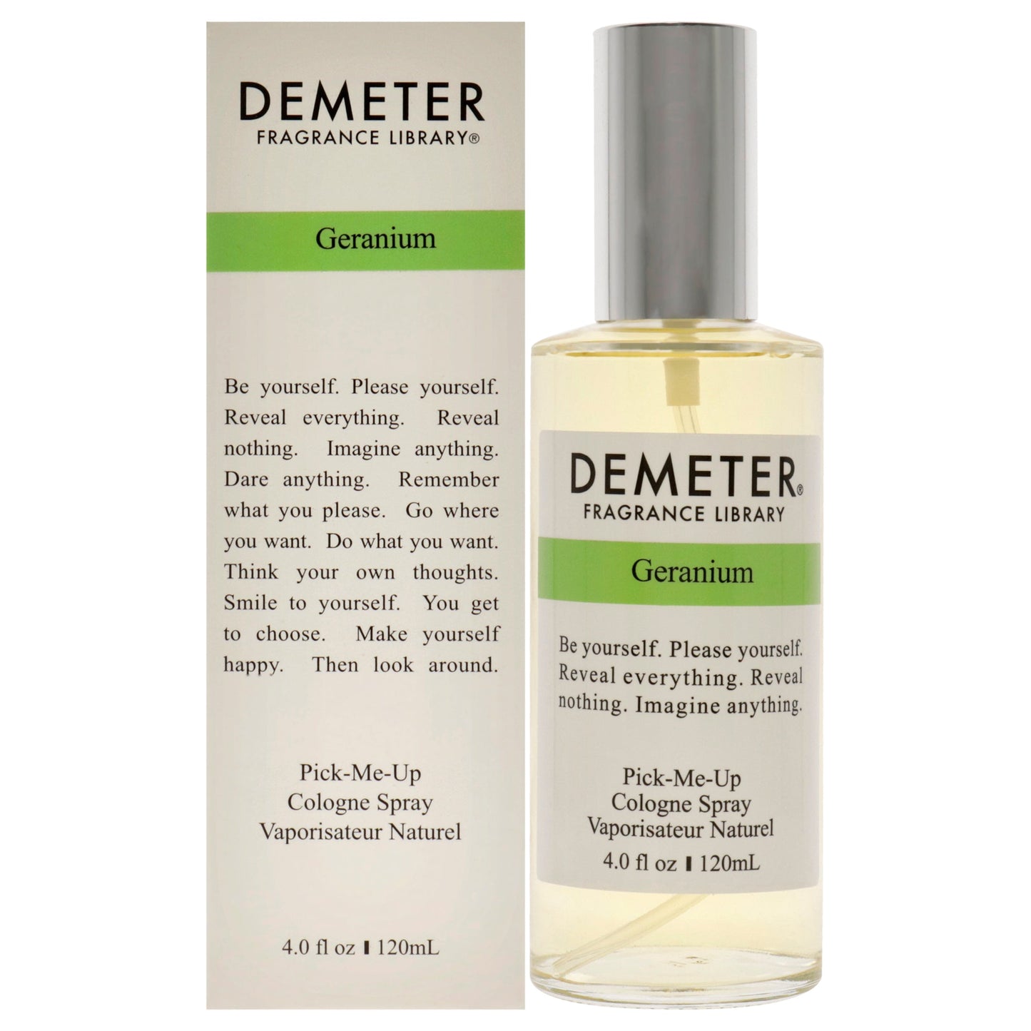 Geranium by Demeter for Women 4 oz Cologne Spray