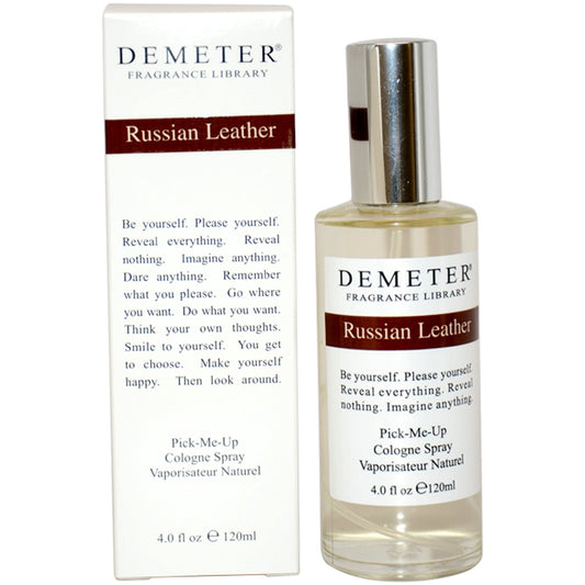 Russian Leather by Demeter for Women 4 oz Cologne Spray