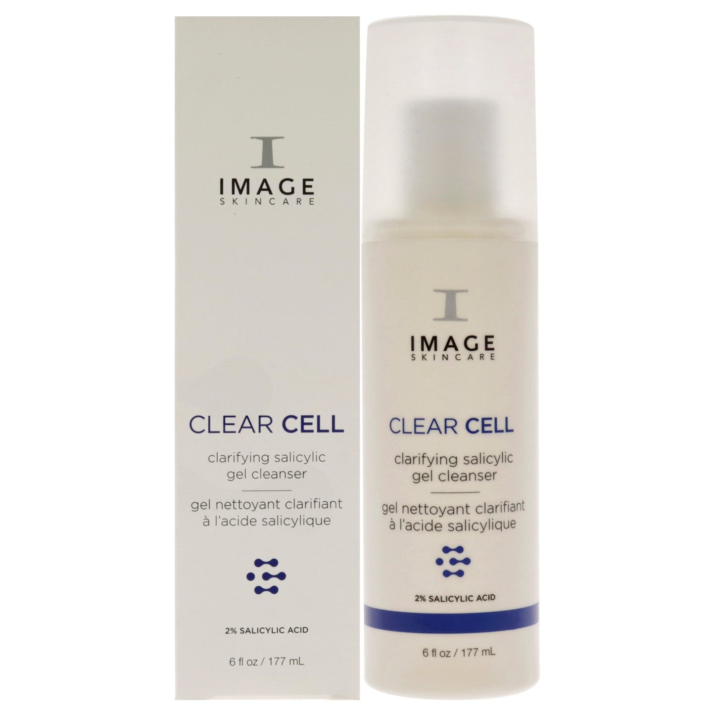 Clear Cell Salicylic Gel Cleanser by Image for Unisex 6 oz Cleanser