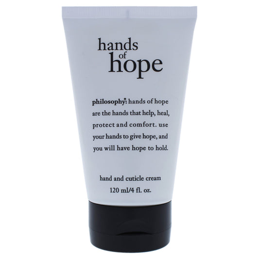 Hands of Hope Hand And Cuticle Cream by Philosophy for Unisex 4 oz Cream