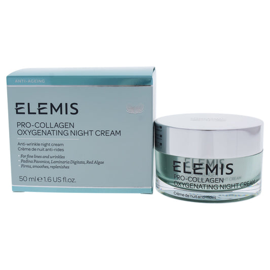 Pro-Collagen Oxygenating Night Cream by Elemis for Unisex 1.6 oz Cream