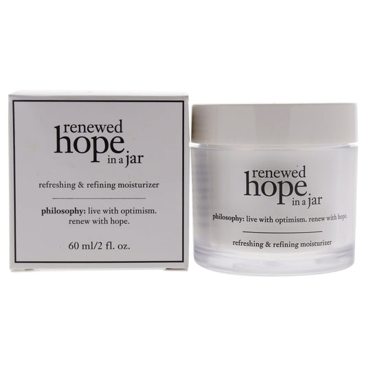 Renewed Hope in a Jar by Philosophy for Unisex 2 oz Moisturizer