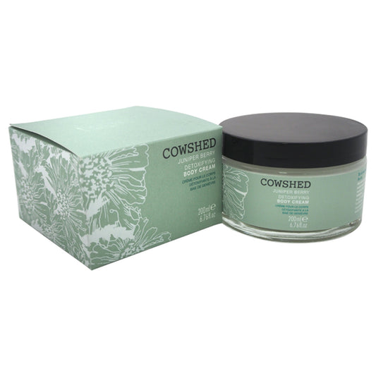 Juniper Berry Detoxifying Body Cream by Cowshed for Women - 6.76 oz Cream