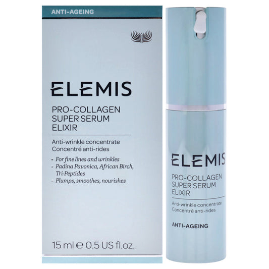 Pro Collagen Super Serum Elixir by Elemis for Women 0.5 oz Serum