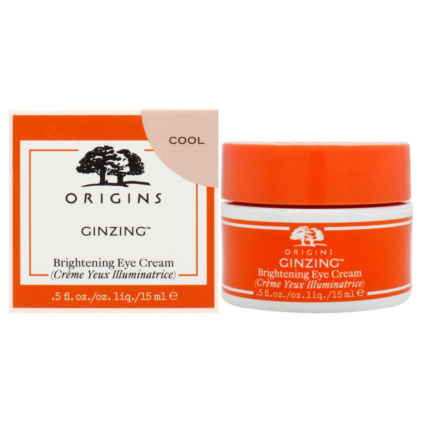 GinZing Refreshing Eye Cream To Brighten and Depuff by Origins for Unisex - 0.5 oz Eye Cream