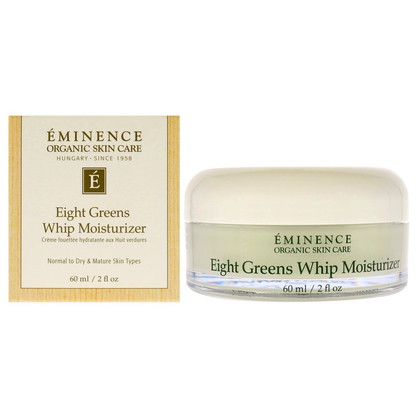 Eight Greens Whip Moisturizer by Eminence for Unisex 2 oz Moisturizer