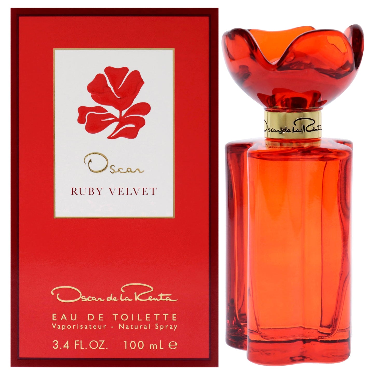 Ruby Velvet by Oscar De La Renta for Women - 3.4 oz EDT Spray