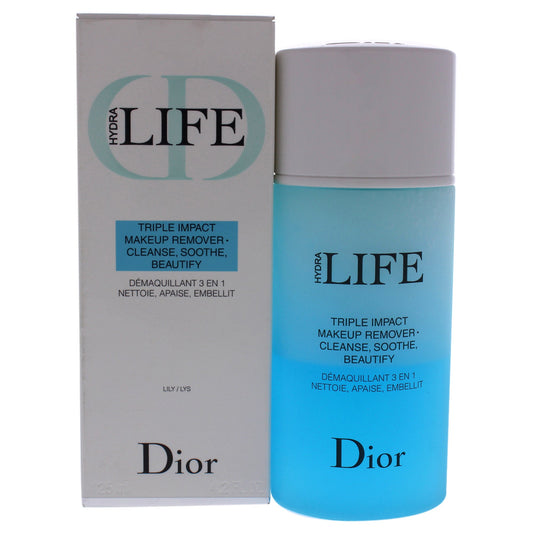 Hydra Life Triple Impact Makeup Remover by Christian Dior for Women 4.2 oz Makeup Remover