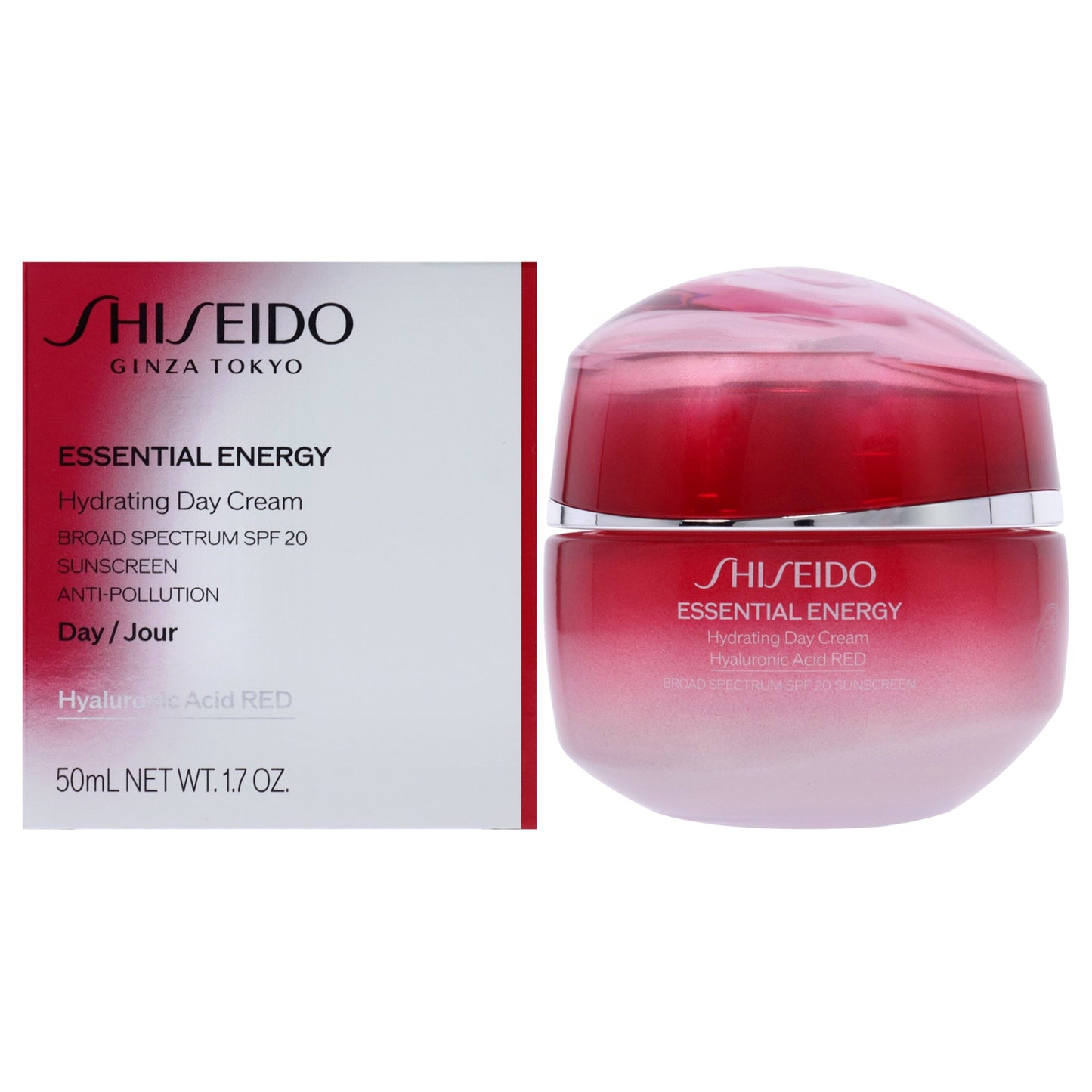 Shiseido By Essential Energy Day Cream SPF 20 For Women 1.7 oz Cream