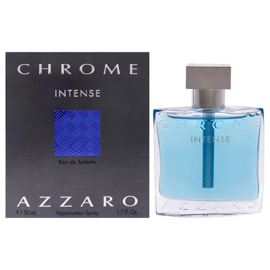Chrome Intense by Azzaro for Men - 1.7 oz EDT Spray