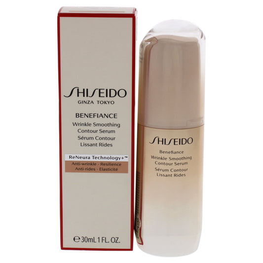 Benefiance Wrinkle Smoothing Contour Serum by Shiseido for Women 1 oz Serum