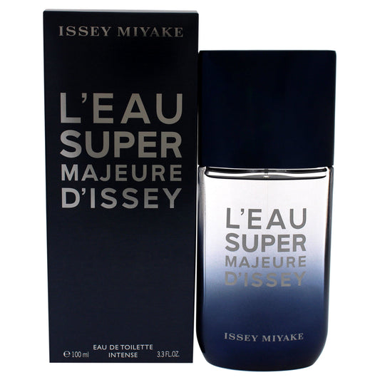 Leau Super Majeure Dissey Intense by Issey Miyake for Men - 3.3 oz EDT Spray