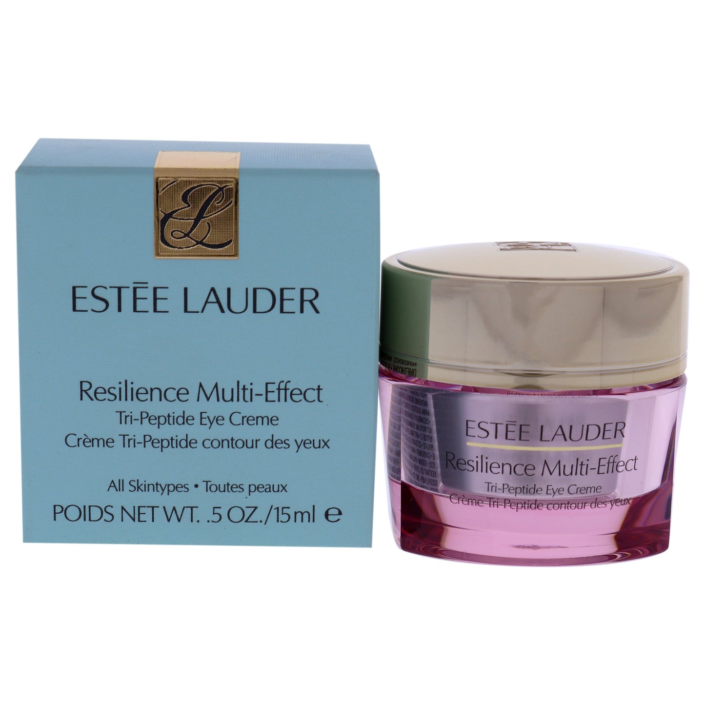 Resilience Multi-Effect Tri-Peptide Eye Creme SPF 15 by Estee Lauder for Unisex 0.5 oz Creme