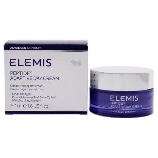 Peptide4 Adaptive Day Cream by Elemis for Unisex - 1.7 oz Cream