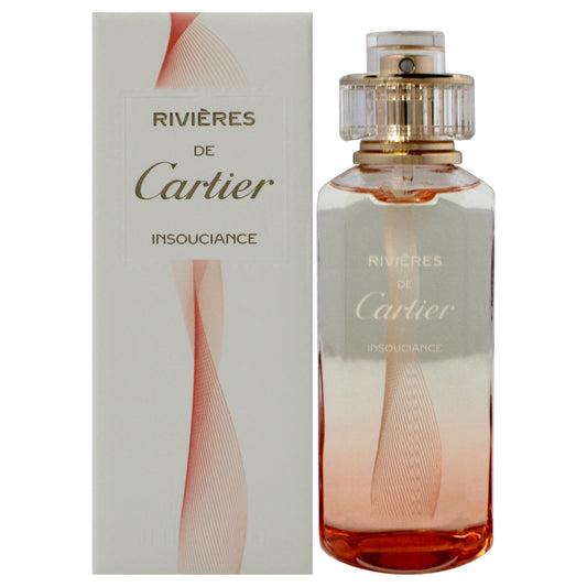 Rivieres de Cartier Insouciance by Cartier for Women - 3.4 oz EDT Spray (Refillable)
