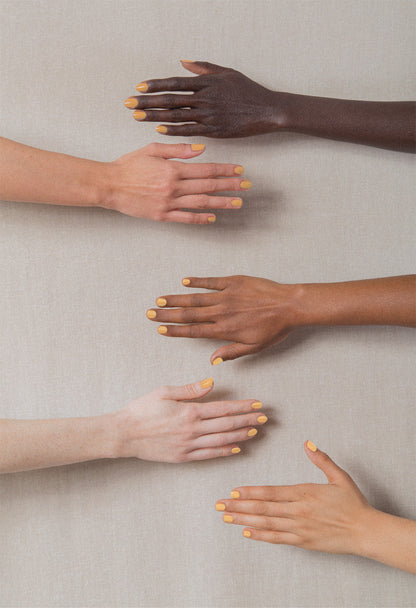 People with yellow nail polish by J.Hannah
