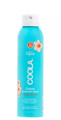 Clear Organic Sunscreen Spray SPF 30