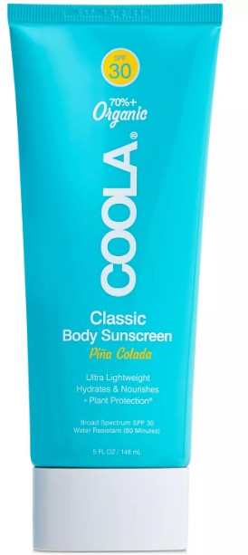 Classic Body Organic Sunscreen Lotion SPF 30