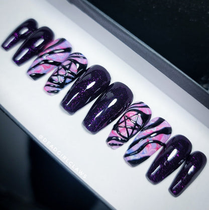 Occult Press on Nail Set