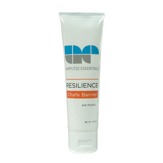 Chafe Barrier Cream to help fight friction and repair skin for amputees who wear a prosthetic.