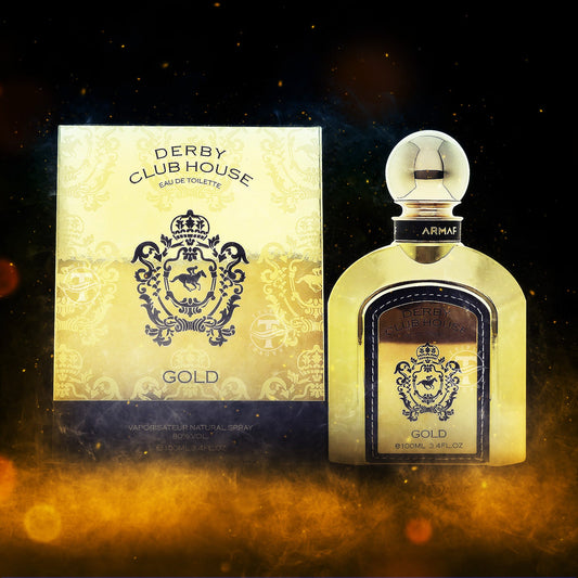 Derby Clubhouse GOLD By Armaf Eau De Parfum 100ml 3.4 FL OZ