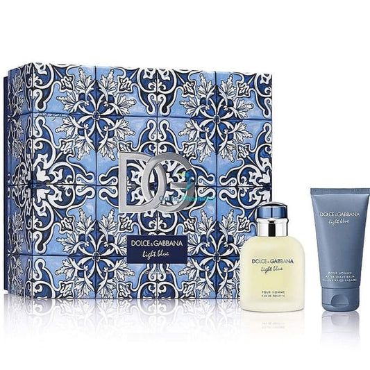 Dolce & Gabbana Light blue Mens 75ml 2pc Gift Set