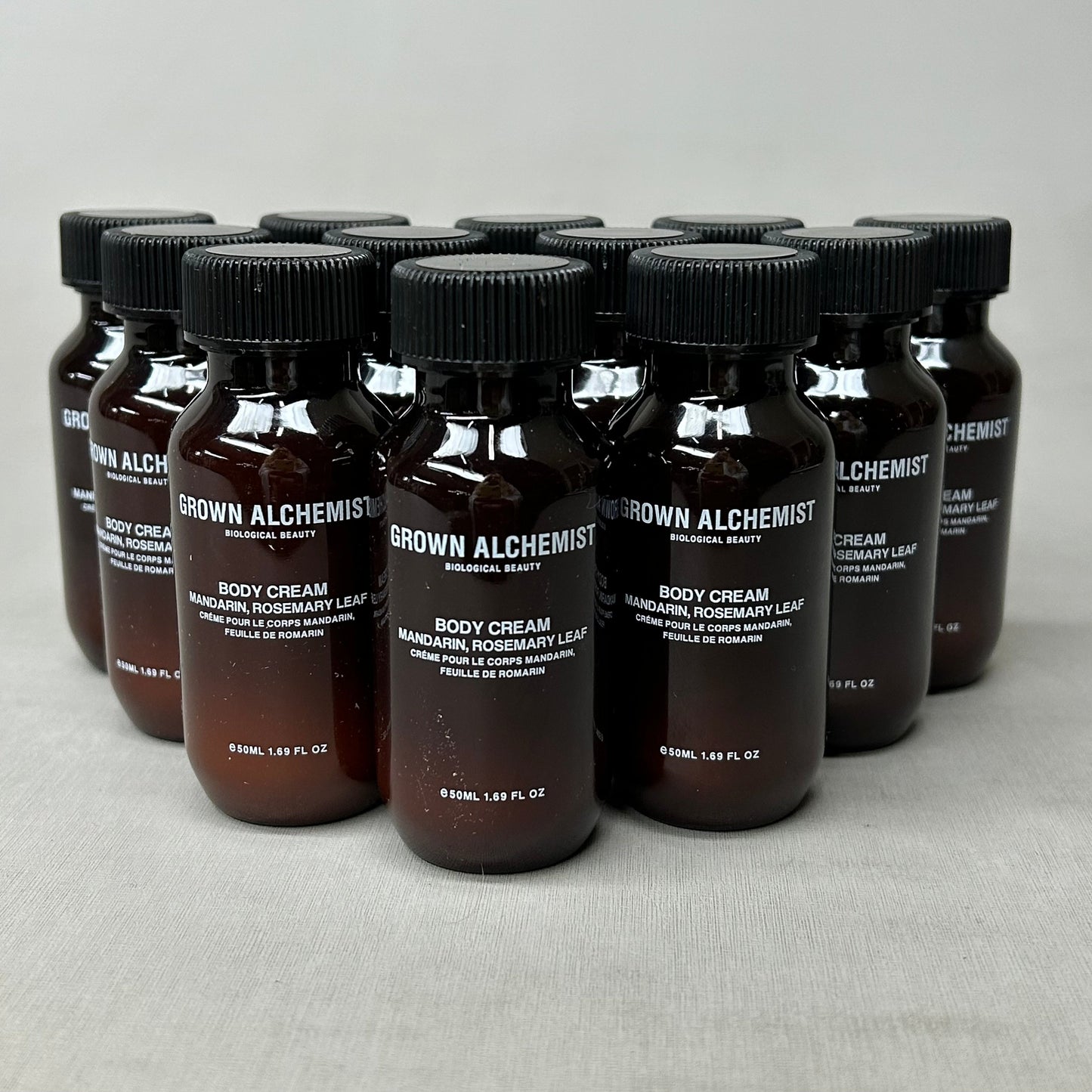 GROWN ALCHEMIST 12-PACK! Body Cream Mandarin Rosemary Leaf 1.69 fl oz (New)