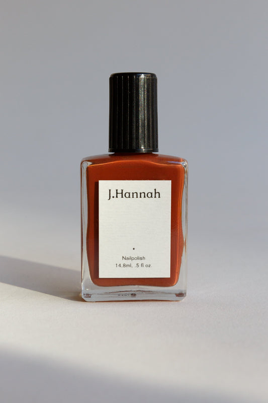 Burnt orange nail polish by JHannah