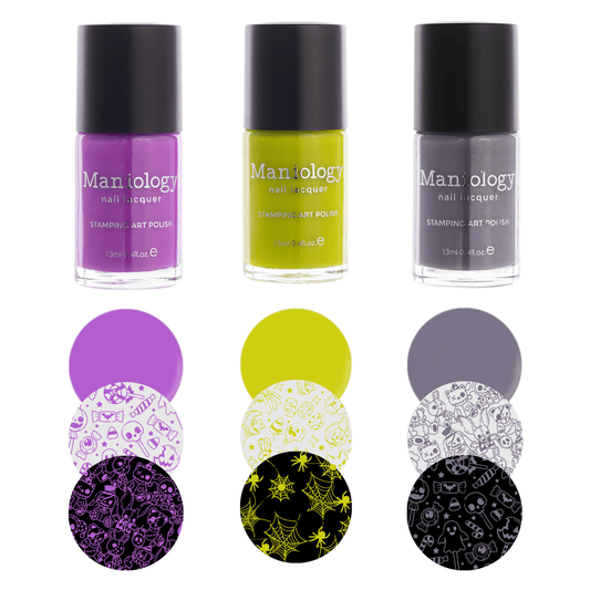 Illusionist: 3-Piece Halloween Stamping Polish Set