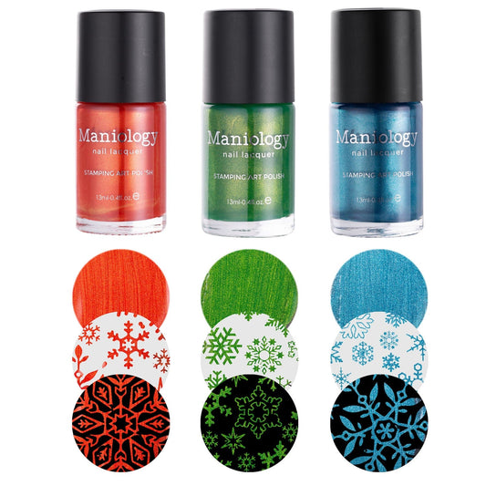 Parade: 3-Piece Duochrome & Metallic Stamping Polish Set